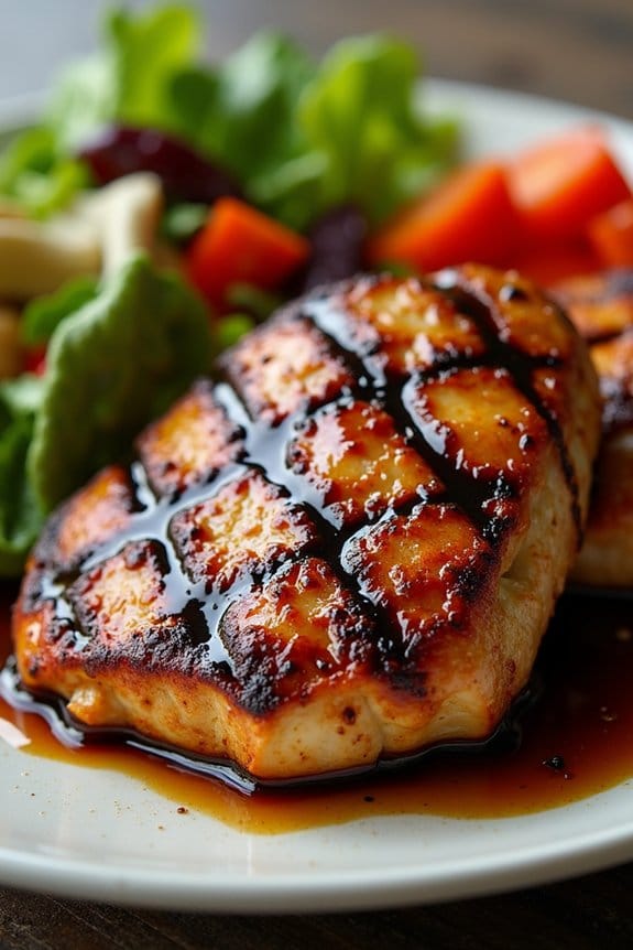 balsamic glazed grilled chicken