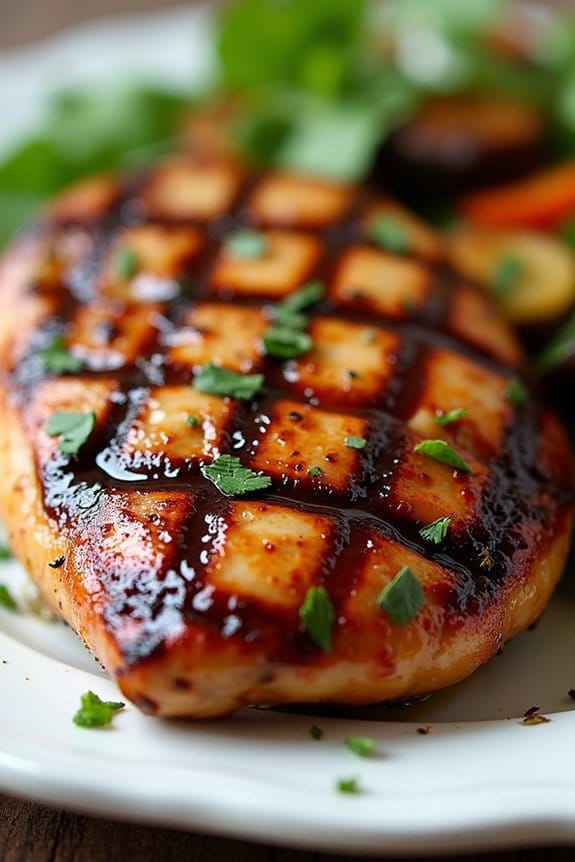 balsamic glazed grilled chicken