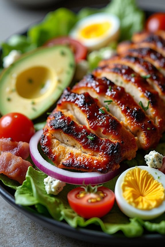 bbq chicken cobb salad
