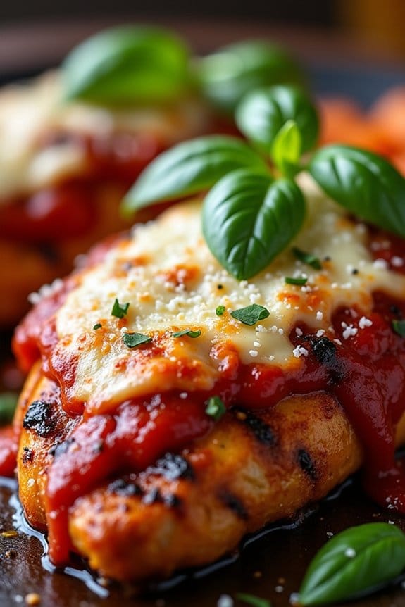 bbq chicken parmesan delight