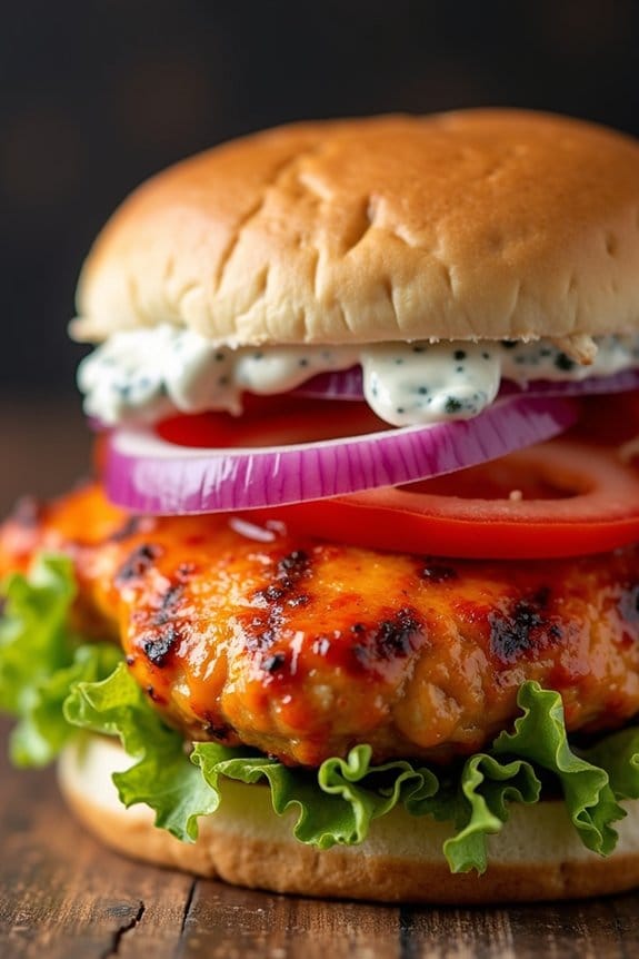 buffalo chicken sandwich delight