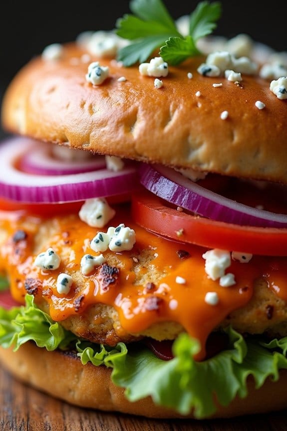 buffalo chicken sandwich delight