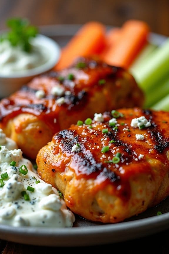 buffalo chicken with blue cheese