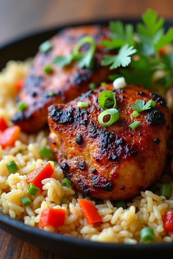 caribbean jerk chicken delight
