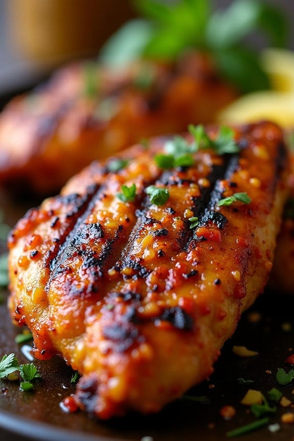 caribbean jerk grilled chicken
