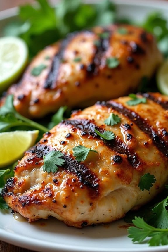 cilantro lime grilled chicken