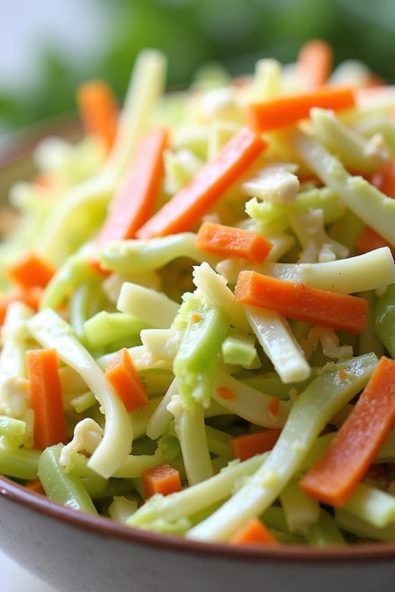 classic coleslaw side dish