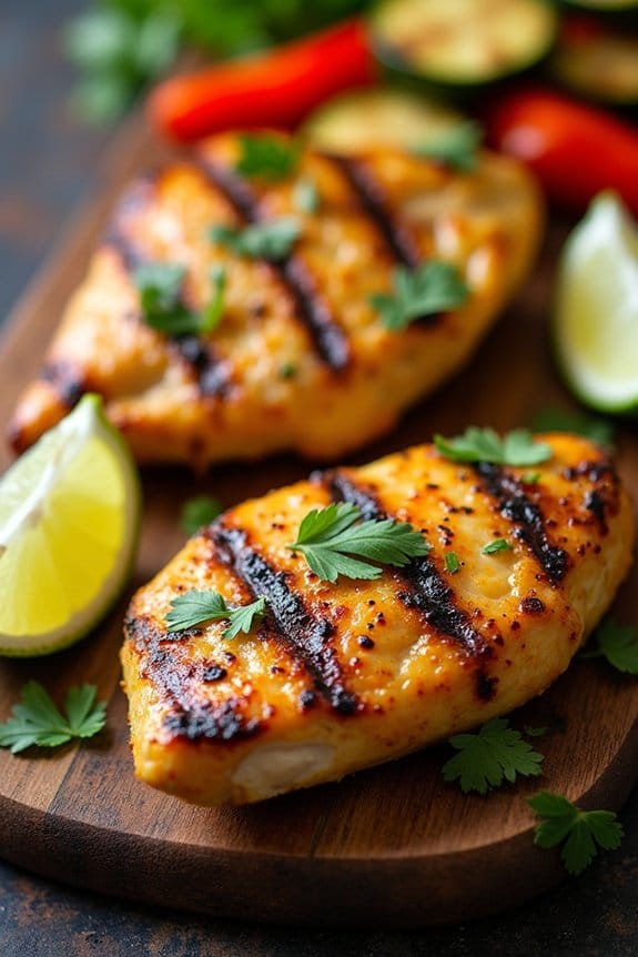coconut curry grilled chicken recipe
