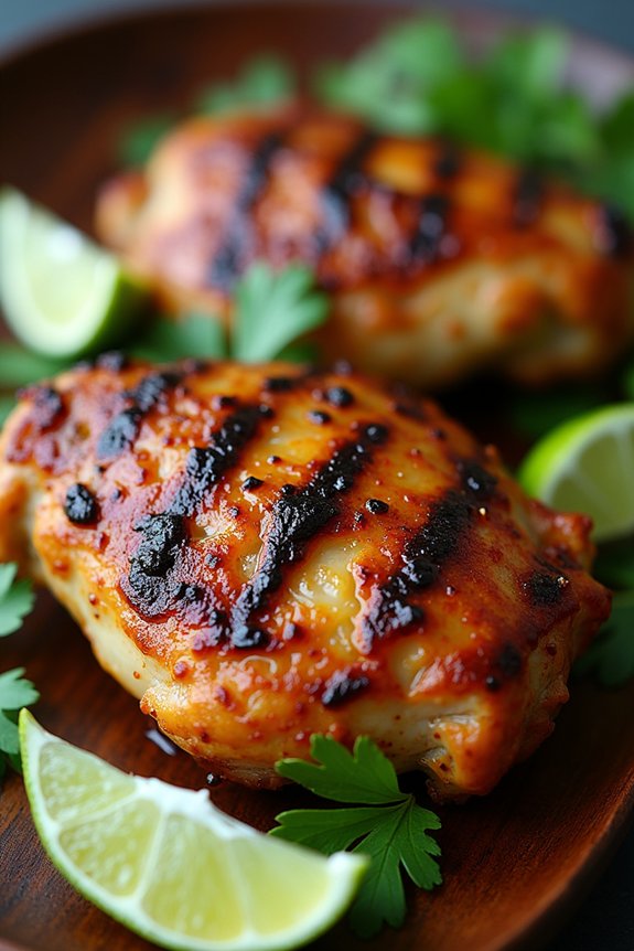 coconut lime grilled chicken