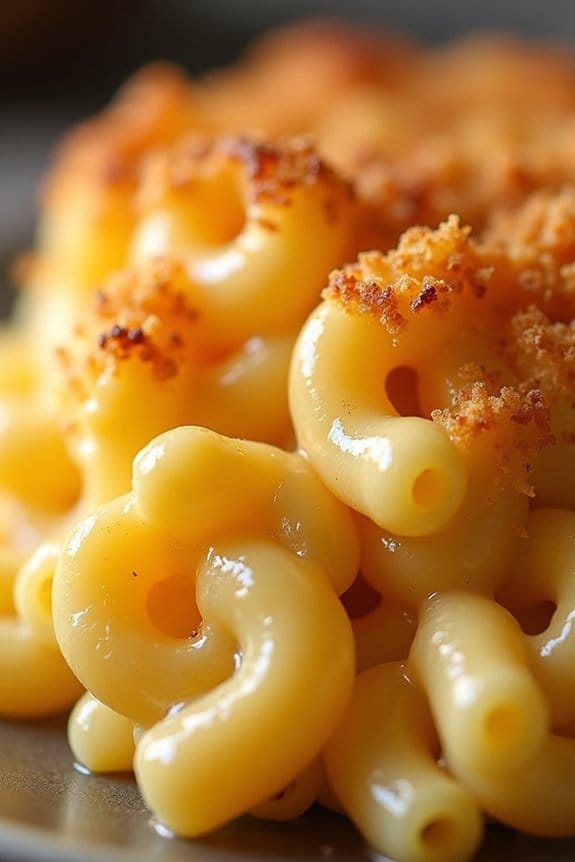 creamy cheesy comfort food