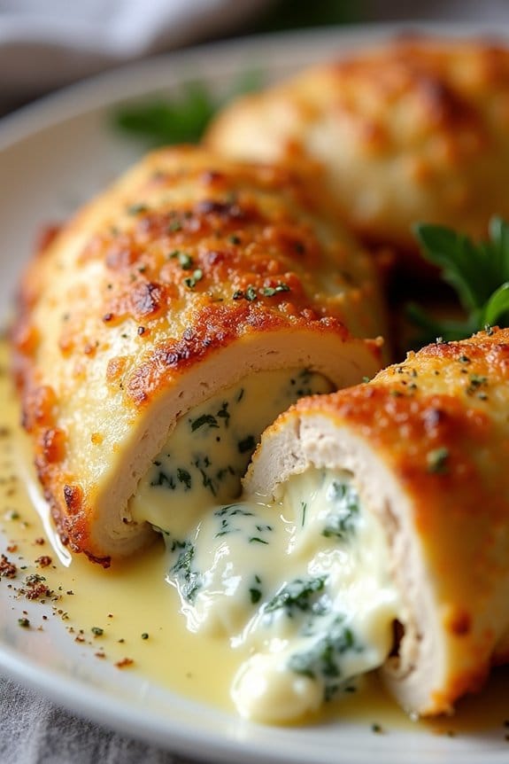 creamy garlic parmesan chicken