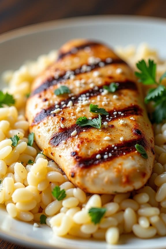 creamy garlic parmesan chicken