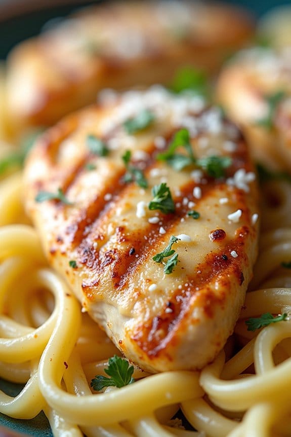 creamy garlic parmesan chicken