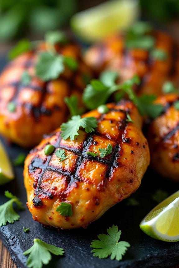 curry infused grilled chicken delight