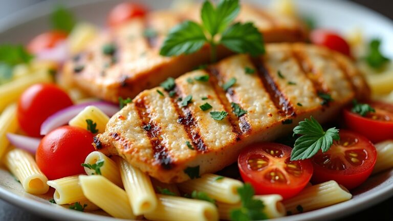 delicious grilled chicken salads