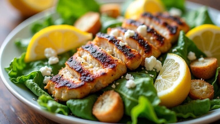 delicious grilled chicken salads