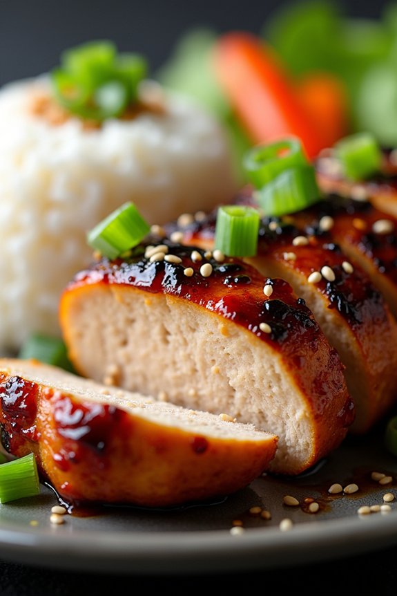 delicious grilled teriyaki chicken