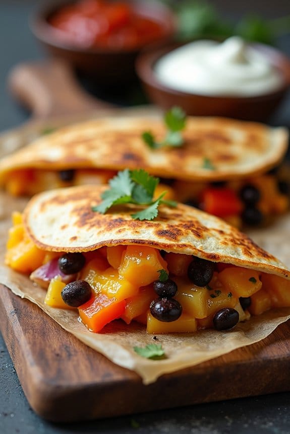 delicious southwest chicken quesadilla