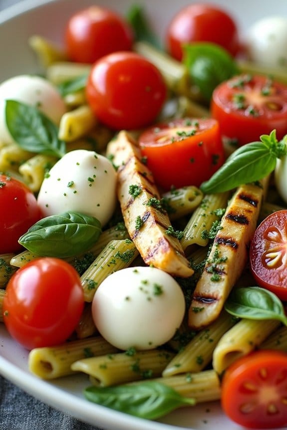 delicious summer pasta dish