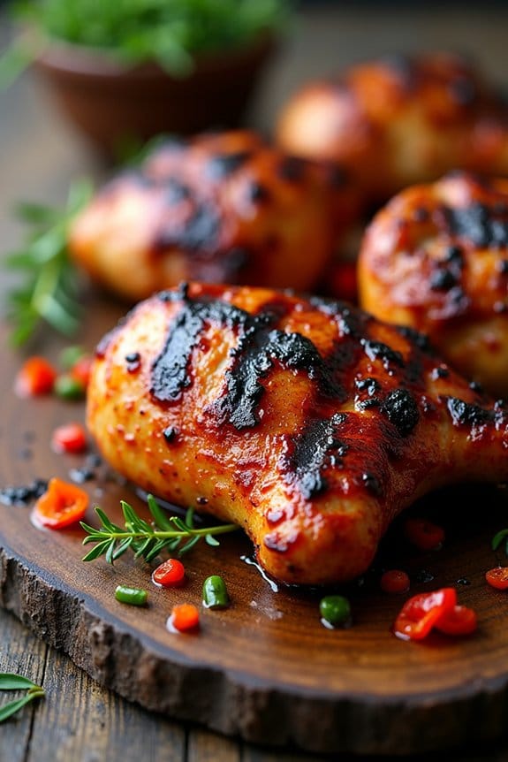 fiery jamaican jerk chicken