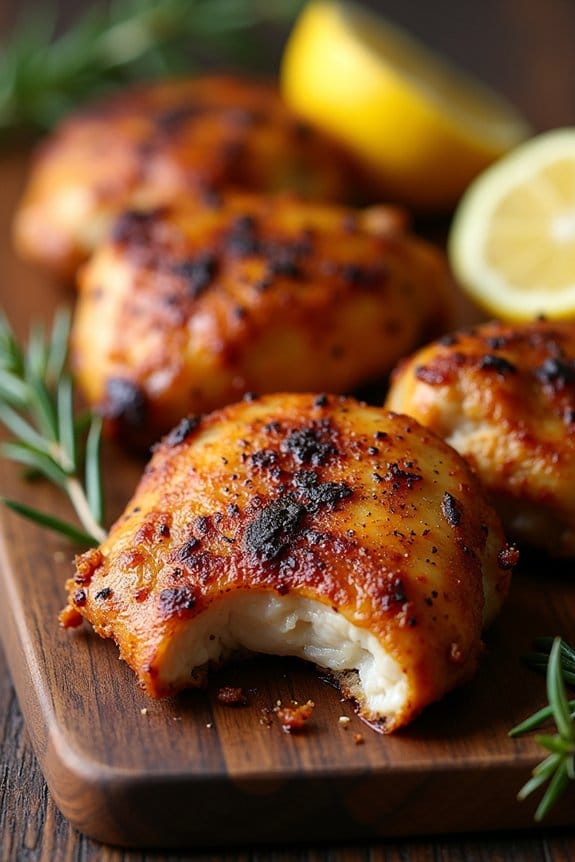 garlic butter chicken thighs