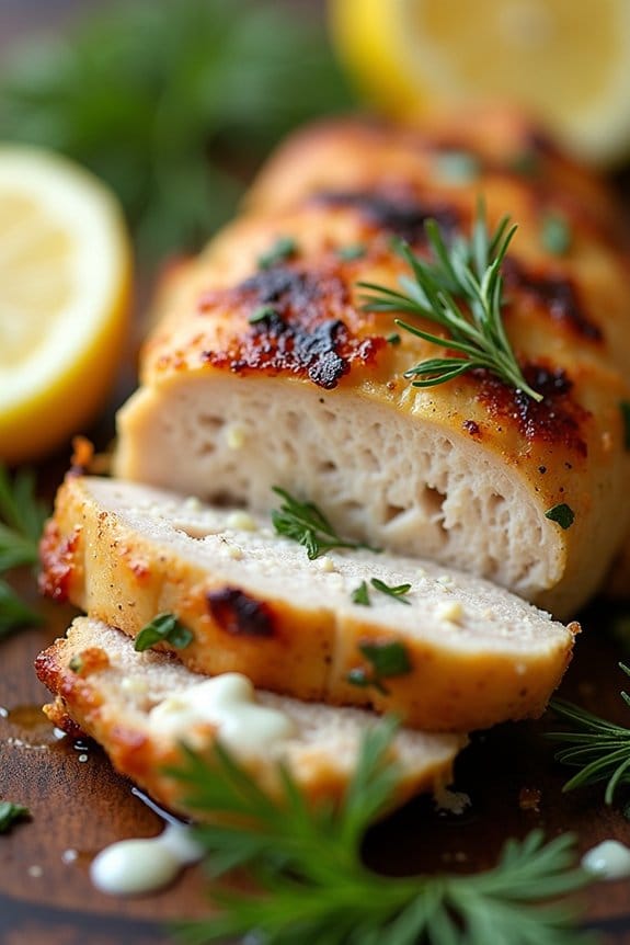 garlic dill yogurt marinade chicken