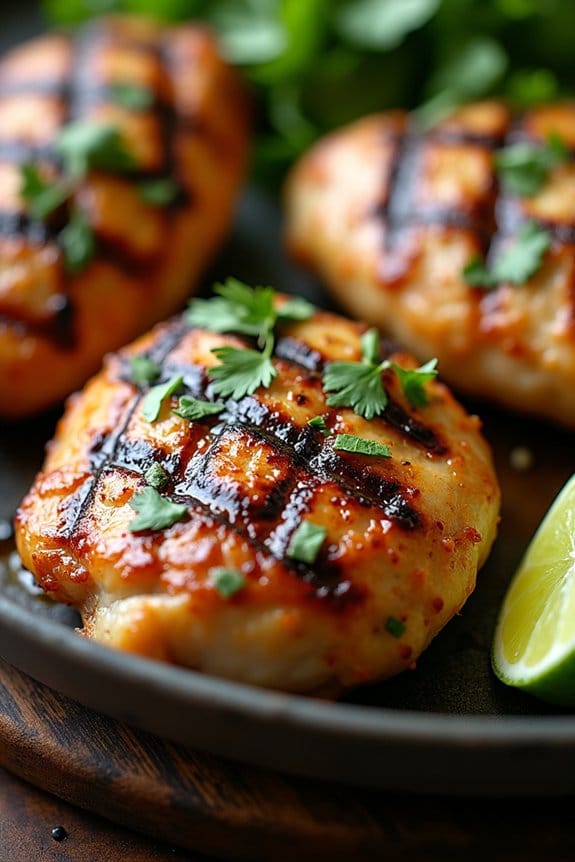 garlic lime grilled chicken