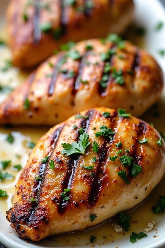garlic parmesan grilled chicken