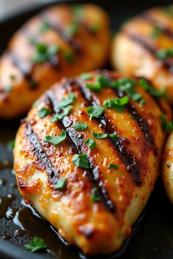 garlic parmesan grilled chicken