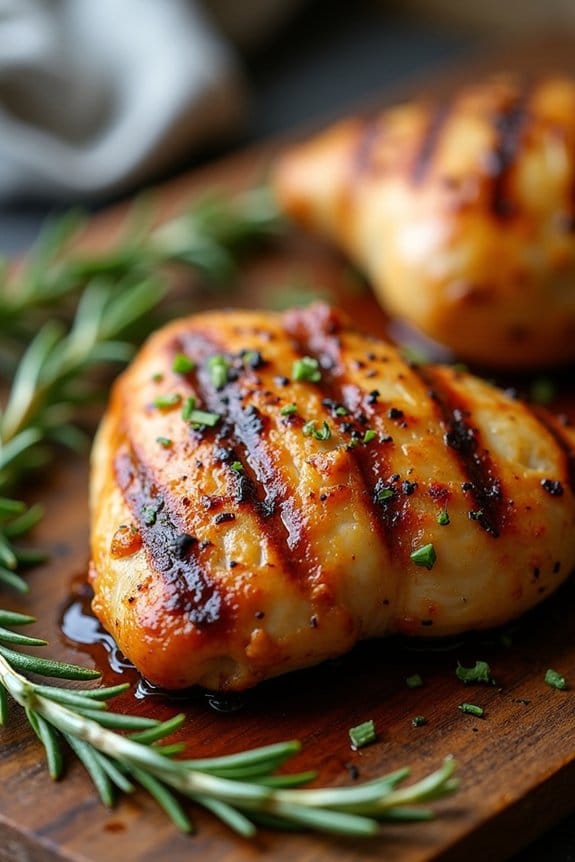 garlic rosemary grilled chicken
