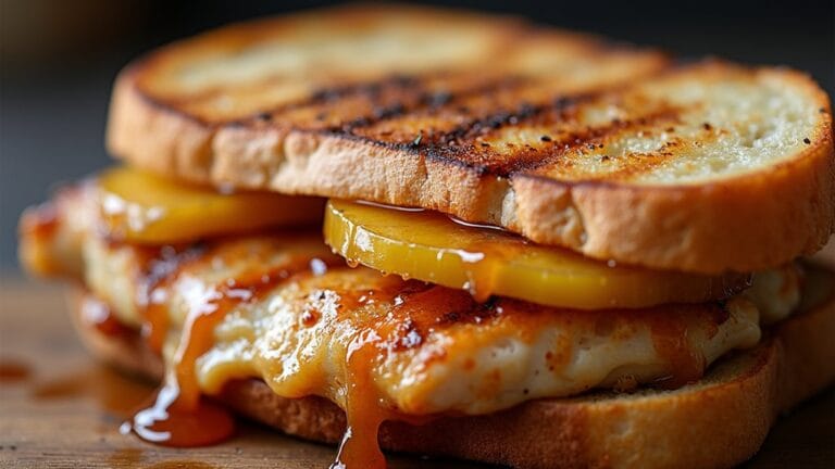 gourmet grilled chicken paninis