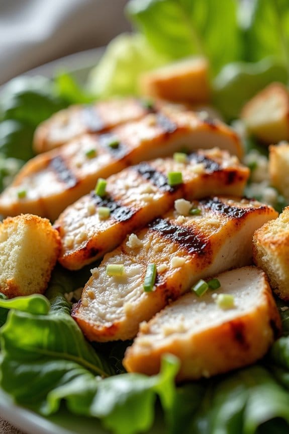 grilled chicken caesar salad recipe