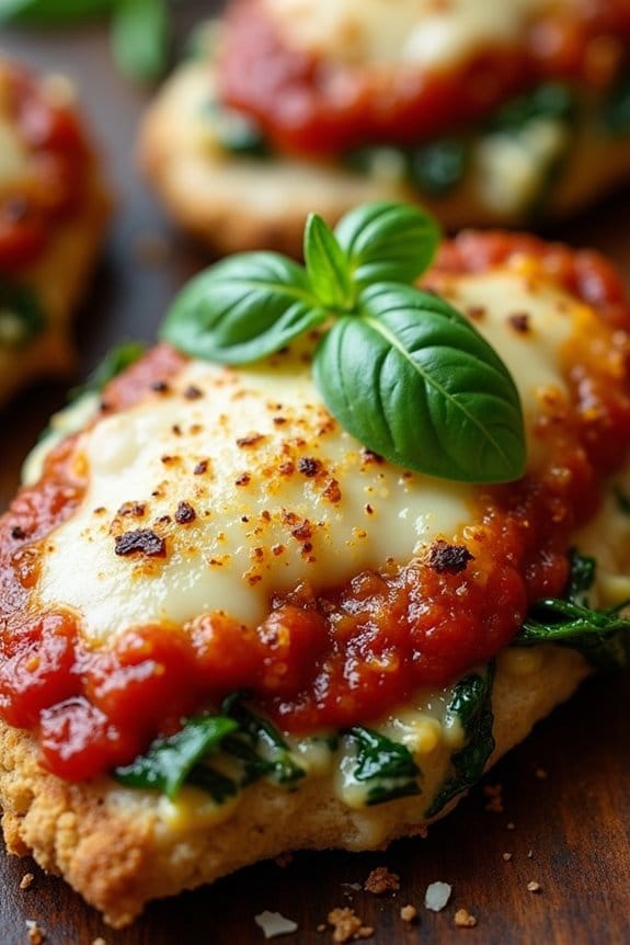 grilled chicken parmesan delight