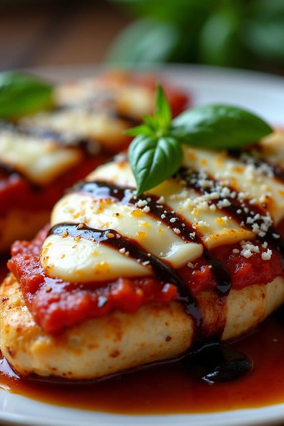 grilled chicken parmesan delight