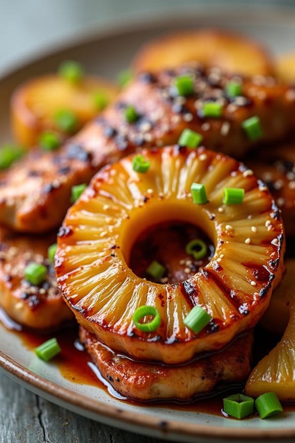 grilled chicken with pineapple