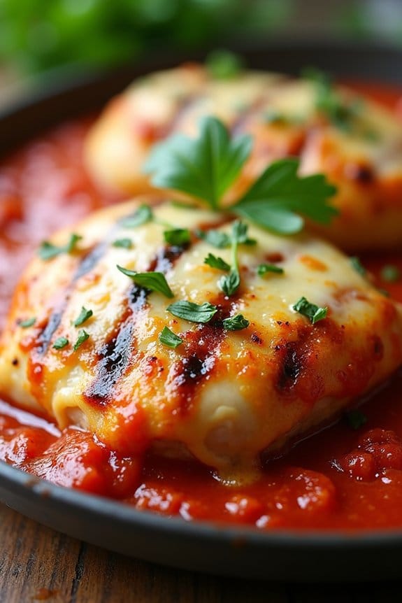 grilled lemon garlic chicken