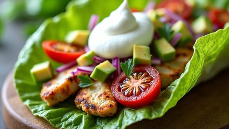 healthy grilled chicken wraps