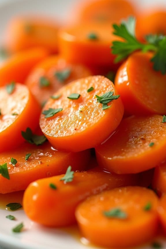 honey glazed carrot recipe