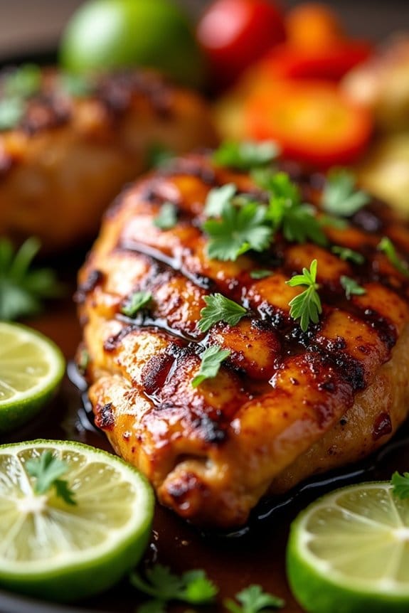 honey lime jerk chicken delight