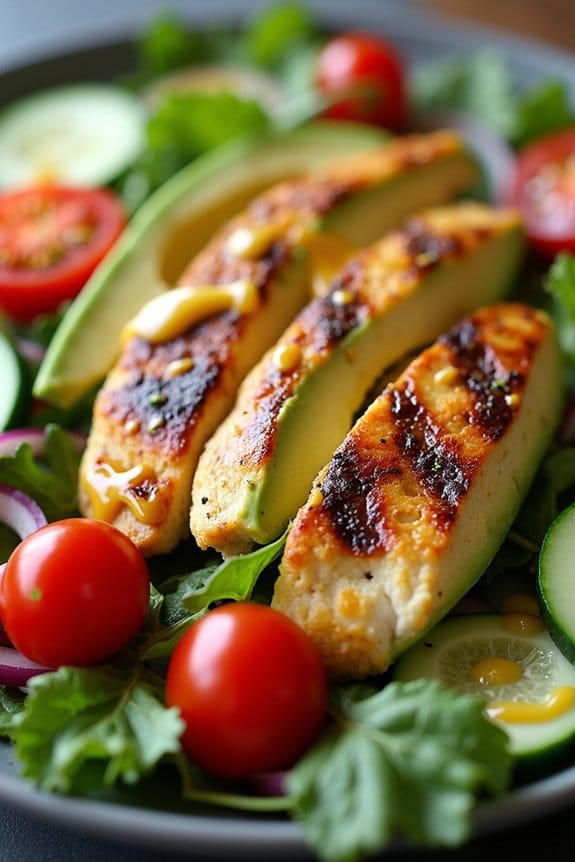honey mustard chicken salad