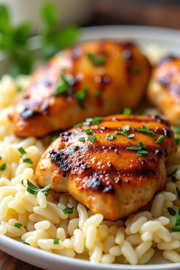 honey mustard grilled chicken