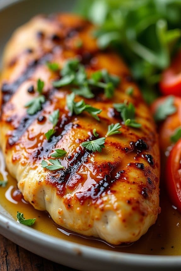 honey mustard grilled chicken