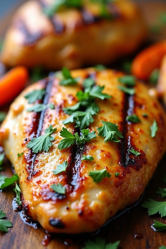 honey mustard grilled chicken