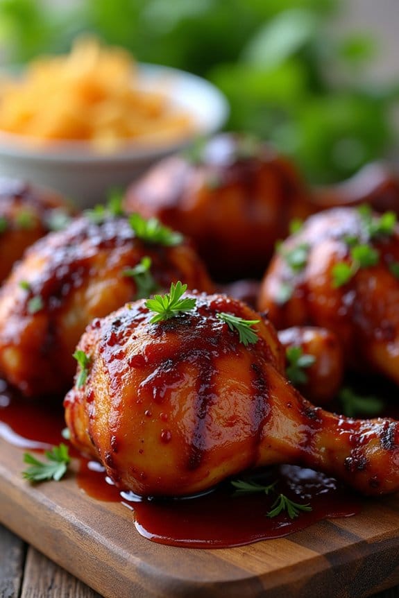 irresistible bbq chicken drumsticks
