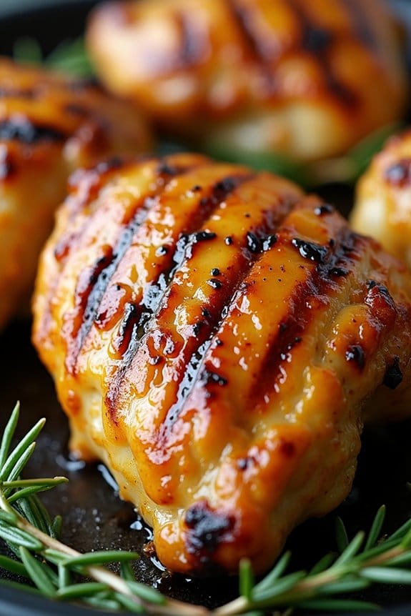 juicy honey mustard chicken