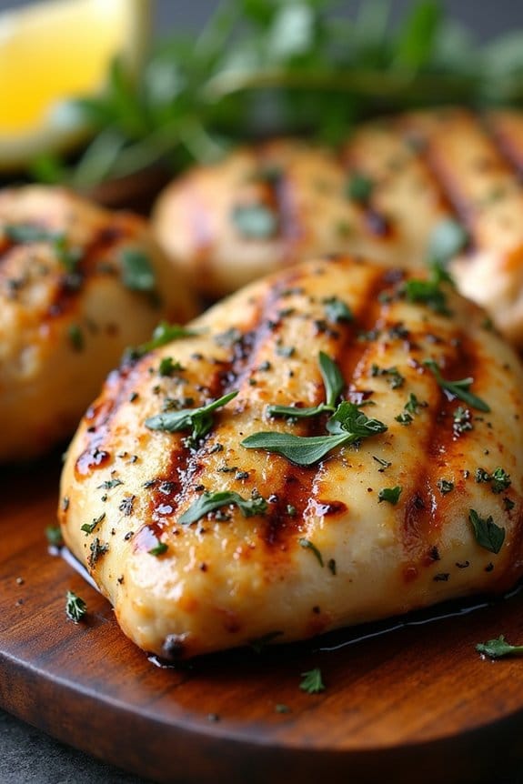 lemon herb grilled chicken