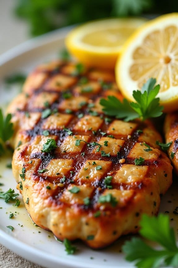 lemon herb grilled chicken