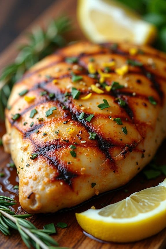 lemon herb grilled chicken