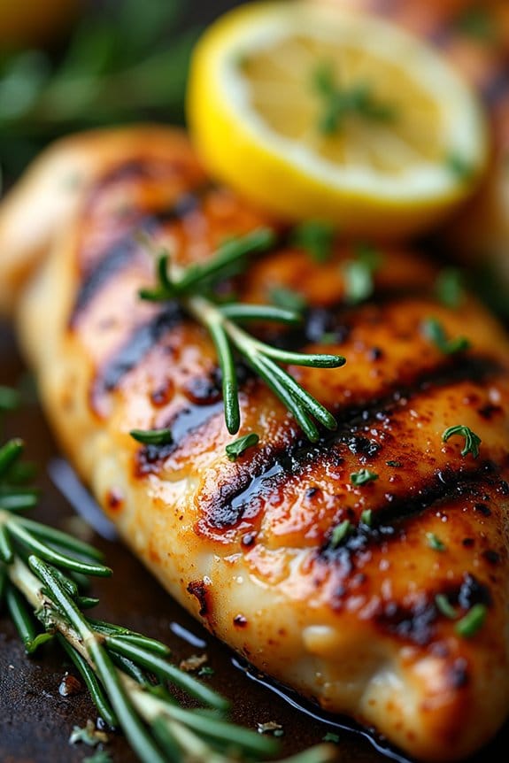 lemon herb grilled chicken