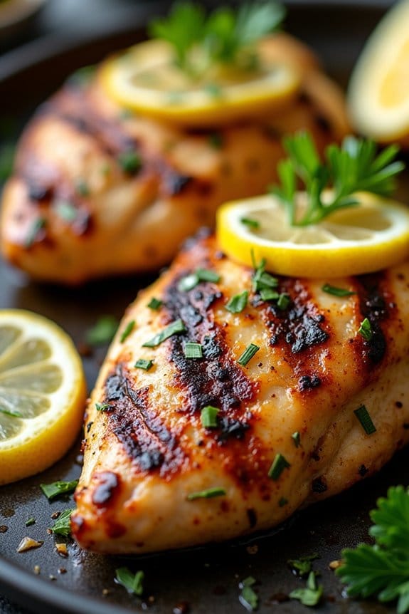 lemon herb grilled chicken
